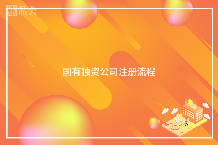 国有独资公司注册流程