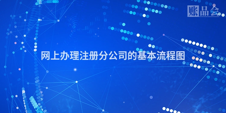 网上办理注册分公司的基本流程图